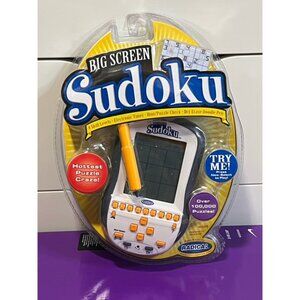 Radica Big Screen Sudoku Handheld Electronic Game Brand New Factory Sealed 2005